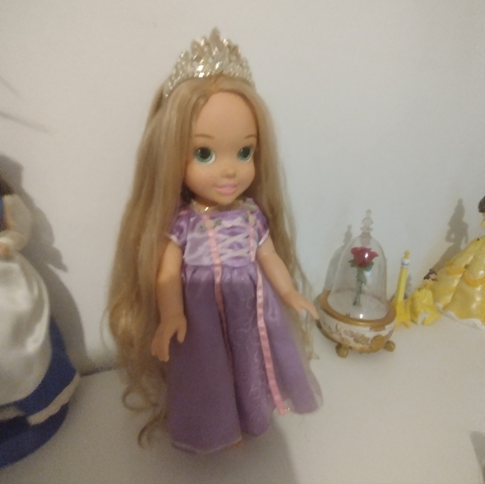 Rapunzel Disney Doll with Purple Dress